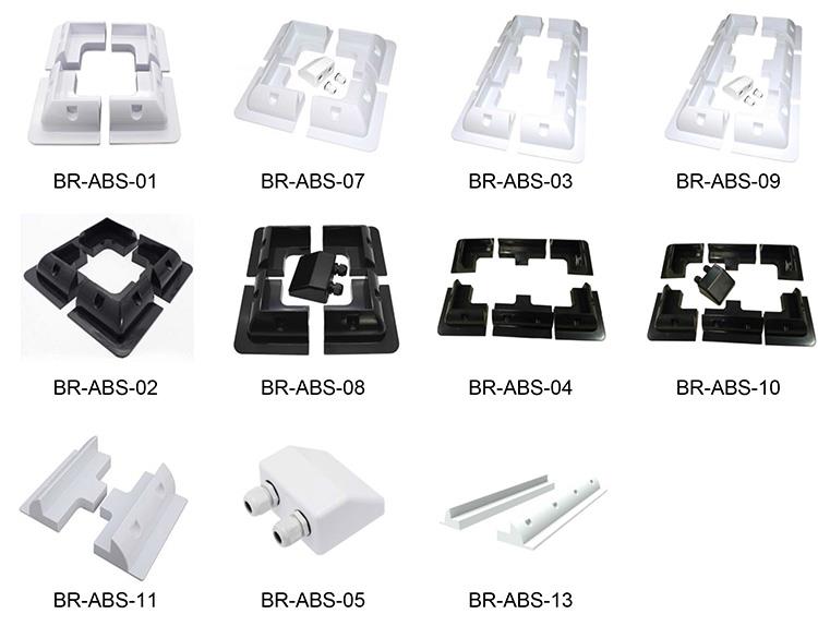 Caravan Roof Solar Panel Mounting Kits (9)